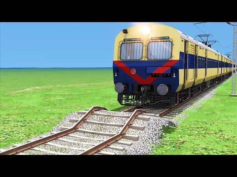Trains vs Massive Speed Bumps Tracks | Trains Running on Risky Railroad Tracks | Train Simulator