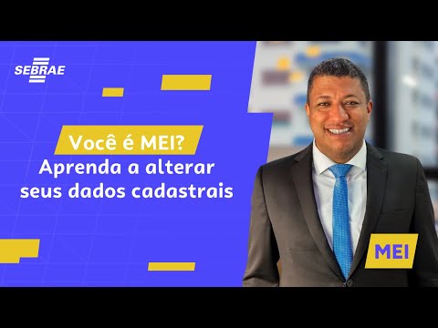 Como ALTERAR OS DADOS do CNPJ do MEI! - SEBRAE e Altair Alves