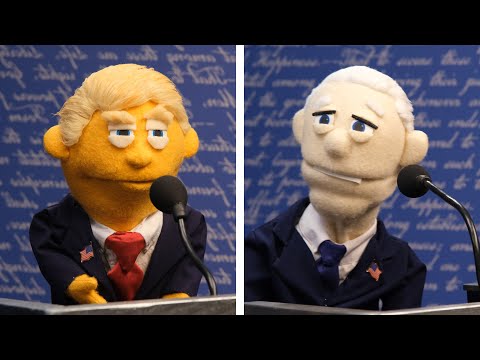 Puppet Presidential Debate | Awkward Puppets music video cover