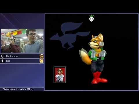 GSS 102 SSBM - Mr. Lemon (Dr. Mario) vs. Ses (Fox) - Melee WF