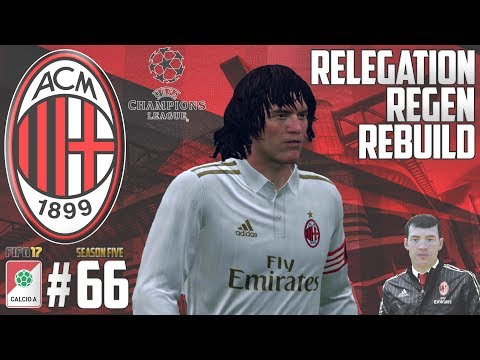 CROSSBAR CHALLENGE - Relegation Regen Rebuild - Fifa 17 AC Milan Career Mode - Episode 66