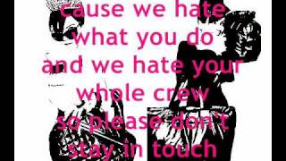 Fuck you (Guess who Batman) Lily Allen lyrics