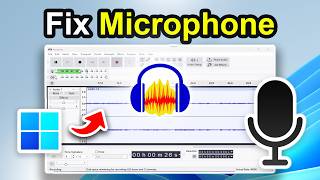 How To Fix Microphone Not Working in Audacity (Step By Step)