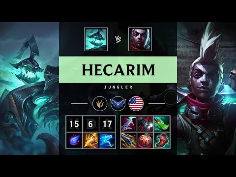 Hecarim Jungle vs Ekko - NA Diamond Patch 25.12