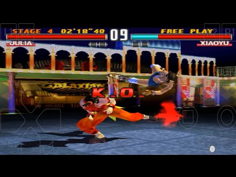 Ryona Julia vs Xiaoyu's Combo Moves Gameplay - Tekken 3 ( Arcade Version )