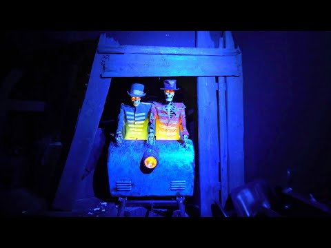 Blå Tåget Ghost Train 4K Front Seat POV - Gröna Lund