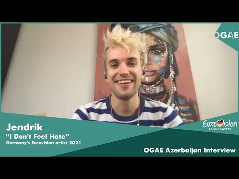 Jendrik interview, Germany's Eurovision artist 2021 | OGAE AZ