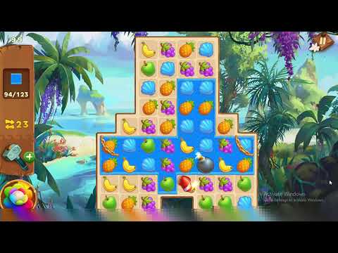 Tropical Forest Match 3 Story Level 99