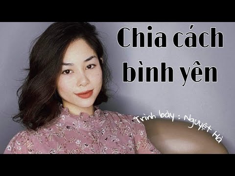 Chia Cách Bình Yên | Cover Nguyet Ha | Lyric