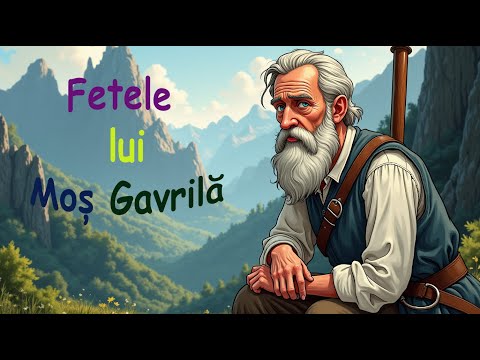 Fetele lui Moș Gavrilă. Un tată primește trei vrăbii fermecate să găsească sortitul fiicelor sale.