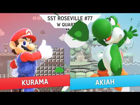 Kurama (Roy, Mario) vs Akiah(Yoshi) - SST #77: Winners Quarters