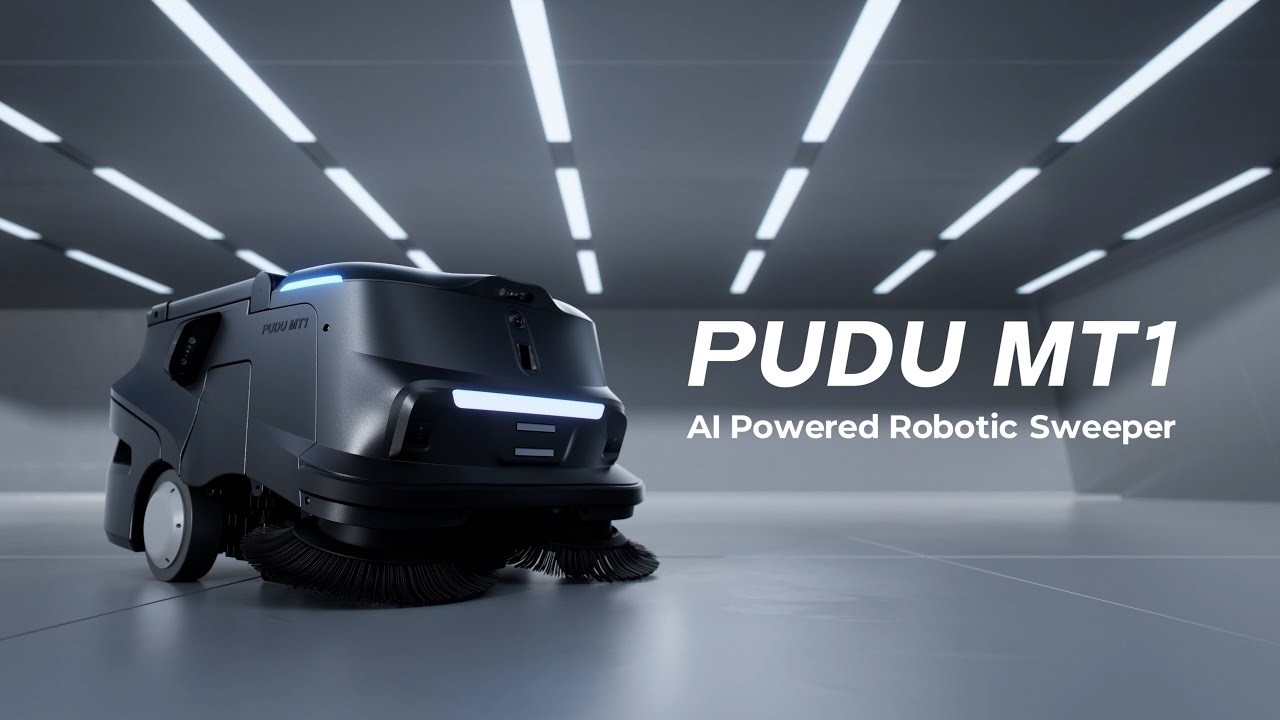 Robot vệ sinh công nghiệp PUDU MT1 - Hàng Chính Hãng 2