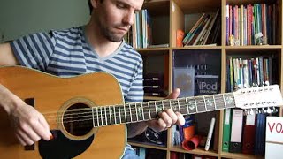 Jack Of Hearts (aka No Woman Is Safe) - Roy Harper (cover + guitar tutorial)