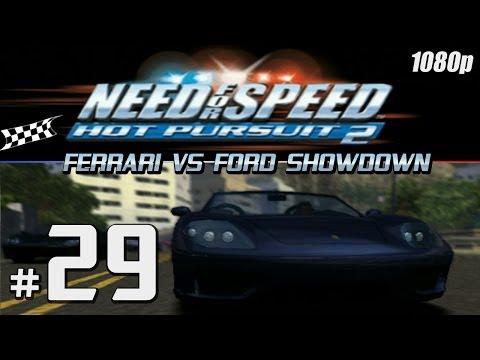 NFS Hot Pursuit 2 [1080p][PS2] - Part #29 - Ferrari vs Ford Showdown