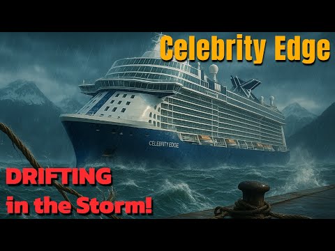 Cruise Ship Breaks Free in Alaska Storm! | Celebrity Edge Emergency in Juneau