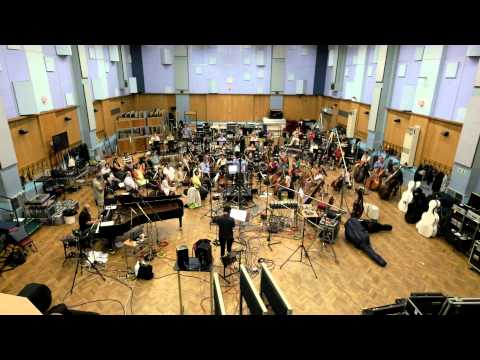 Kolsimcha and London Symphony Orchestra recording Autostrada at Abbey Road Studio 1