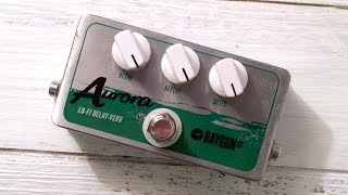 Raygun Fx - Aurora Lofi Delay Reverb (Mini Version) Guitar Fx Pedal Hand made UK