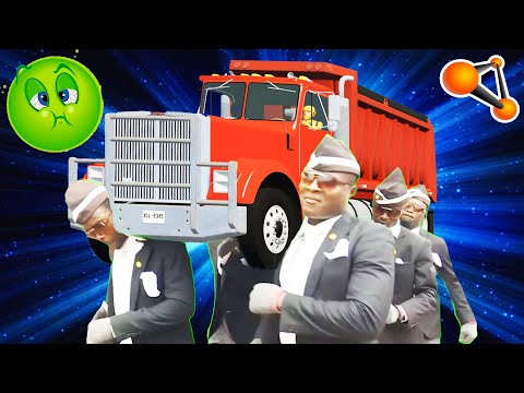 COFFIN DANCE FUNERAL MEME COVER #12 - ASTRONOMIA MUSIC - BeamNG Drive