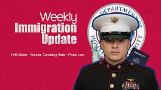 🚨 H-1B Crackdown & Border Crossings at Record Low!