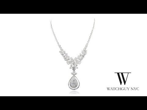 WatchGuyNYC |  18K White Gold VVS Diamond 12.18CT Necklace New York Jewelry  Product reviews