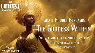 “The Goddess With-in” Gha’il Rhodes Benjamin