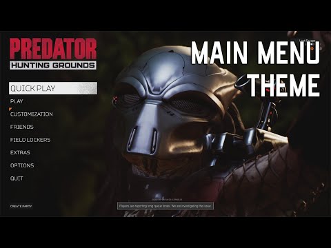 PREDATOR HUNTING GROUNDS Soundtrack - Main Menu Theme Song