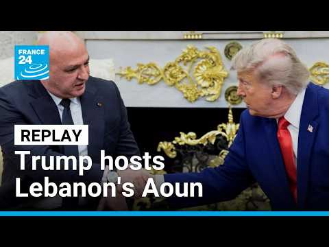 Replay: Lebanon's Joseph Aoun and US's Donald Trump hold press conference