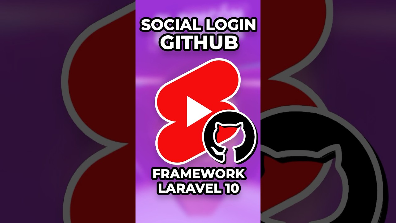 Social Login Con Github | Laravel Socialite #code #github