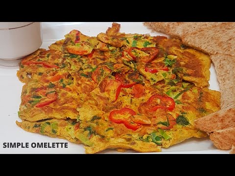 Egg Omelette | Simple and Easy Omelette Recipe | Cook With Fazila