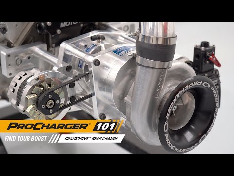 ProCharger 101 - CrankDrive™ Gear Change