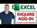 Excel INQUIRE Add-in