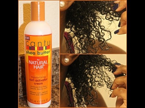 (Twist-Out Demo) Cantu Shea Butter Natural Hair...