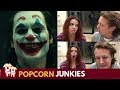 The Joker Joaquin Phoenix (Screen Test & in Full Make Up) Nadia Sawalha & Family Reaction