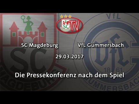 29.03.2017 Die Pressekonferenz nach dem Spiel SCM vs. VfL G.