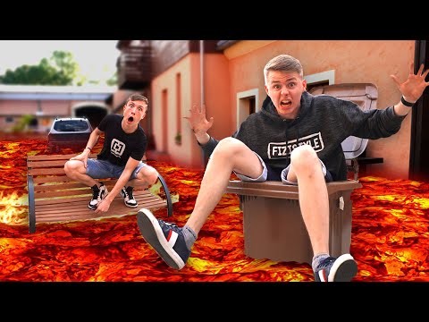 ZEM JE LÁVA CHALLENGE na 24 HODIN! 😨🔥 **špatný nápad**