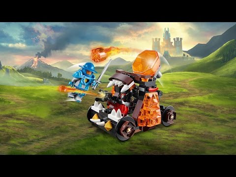 Vidéo LEGO Nexo Knights 70311 : La catapulte du Chaos