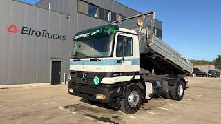 Mercedes-Benz Actros 1840 (LAMES / STEEL SUSPENSION / V6 / MP1 / BENNE ORIGINA dump truck | Image 4 - Autoline