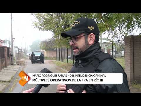 Múltiples operativos de la FPA en Río III, Mario Rodriguez