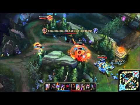 Bjergsen plays Ryze | Death Compilation | Victorious | Score - 11/5/8