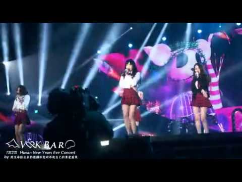 131231 f(x) - Rum pum pum pum @ Hunnan TV New Year Eve Concert