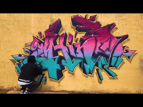 Graffiti Art Time Lapse - WHIN 3