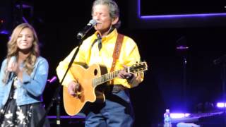 Johnny Rodriguez "We Believe In Happy Endings" (with daughter Aubry) 10-29-14
