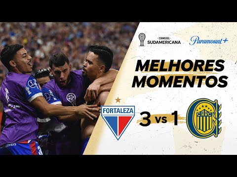 Gols e lances de Fortaleza x Rosario Central