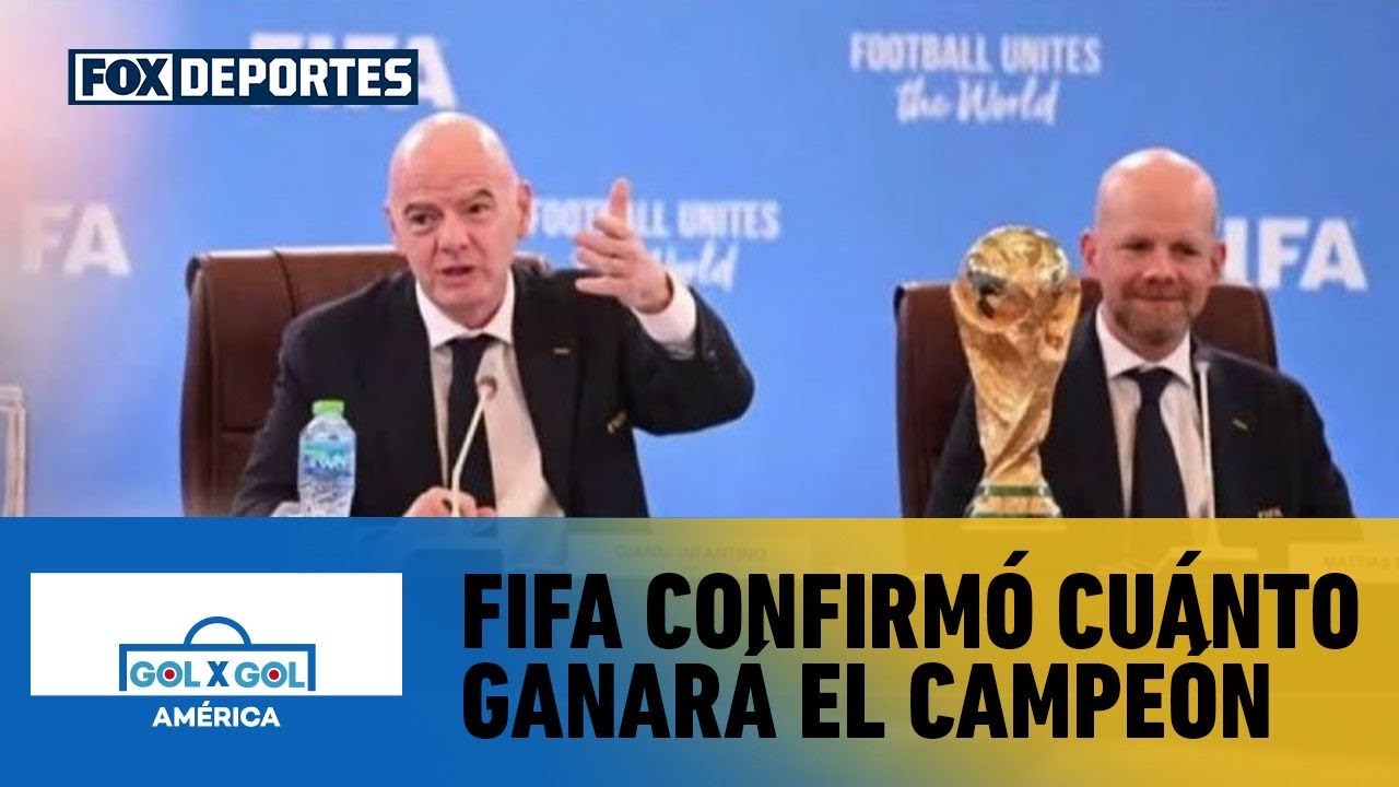 🤑⚽ ¡PREMIOS MILLONARIOS! | FIFA confirmó cuánto ganará el campeón del mundo | GolXGol