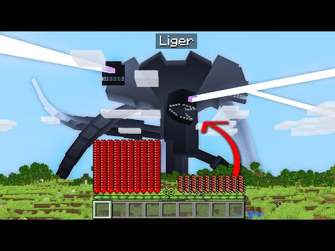 Liger - Playing As CUSTOM MOBS in Minecraft..