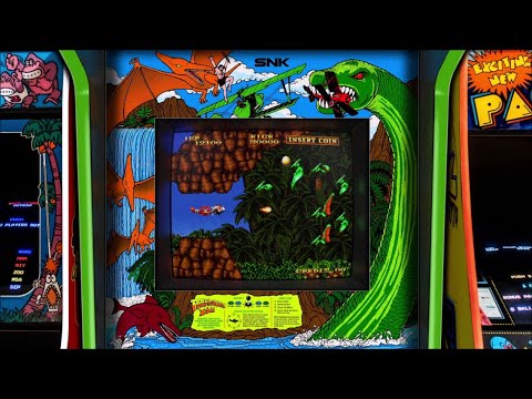My Prehistoric Isle in 1930 Realistic Arcade Bezel with HSM's Reflective Shader