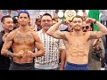 Ryan Garcia vs Oscar Duarte FULL WEIGH IN & INTENSE FACE OFF