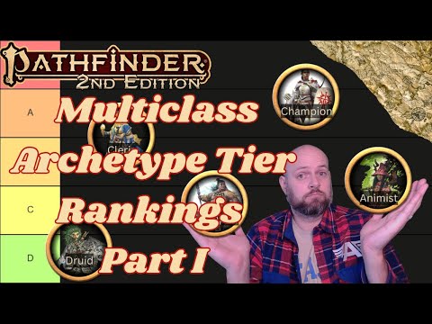 Pathfinder2e - Multiclass Archetype Tier Ranking Part I
