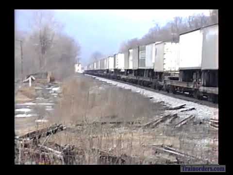 Classic Railroad Series 961 - Hyndman, PA action 1991 Part 7 of 17