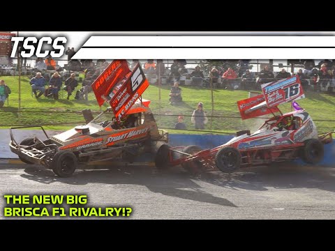 New BriSCA F1 Stock Car Rivalries As The Battle For Silver Nears The End..